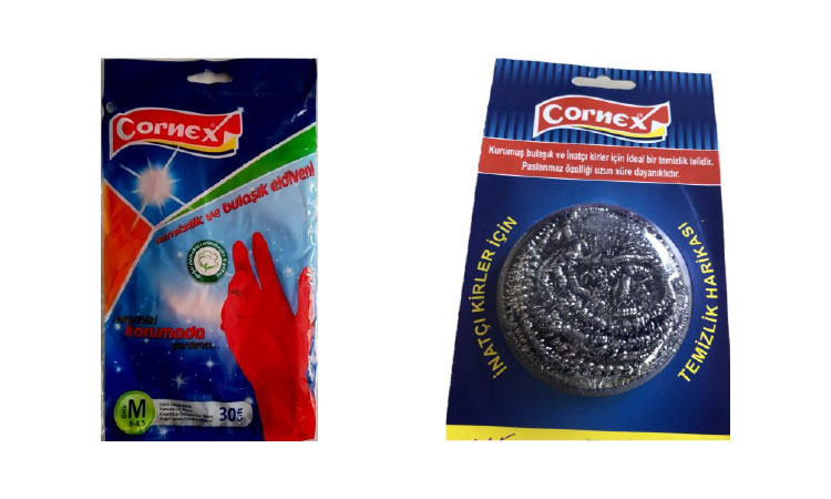 Cornex Bulaşık Eldiveni Bulaşık Teli