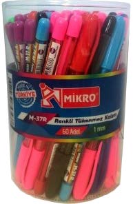 MİKRO 37R Renkli Tükenmez
