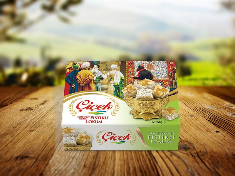 ÇİÇEK FISTIKLI LOKUM 5KG